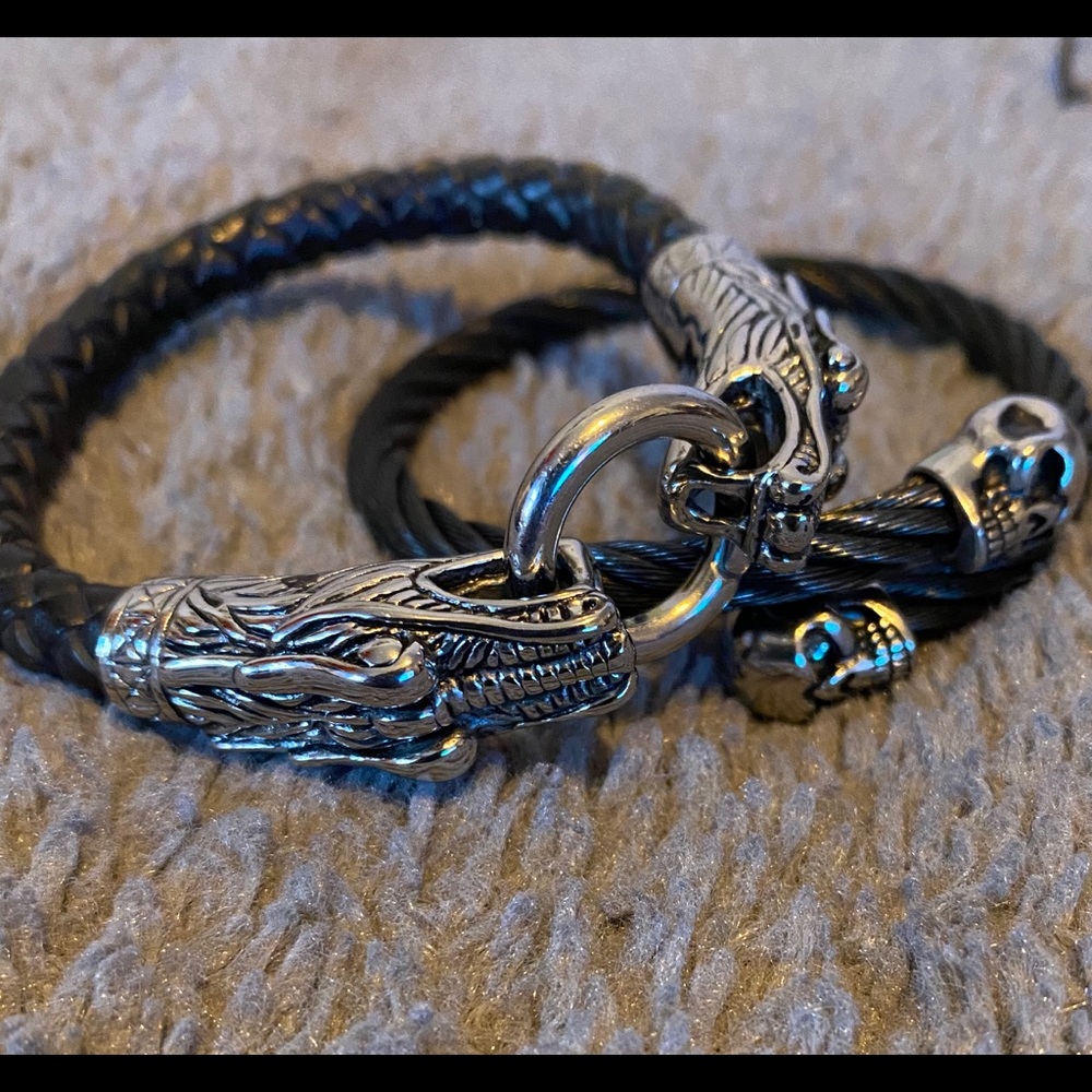 Collection of men bracelets